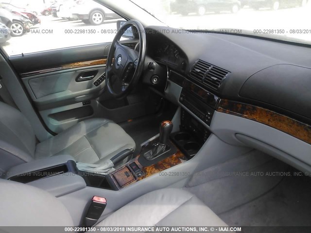 WBADP6347YBV65373 - 2000 BMW 528 IT AUTOMATIC Dark Blue photo 5