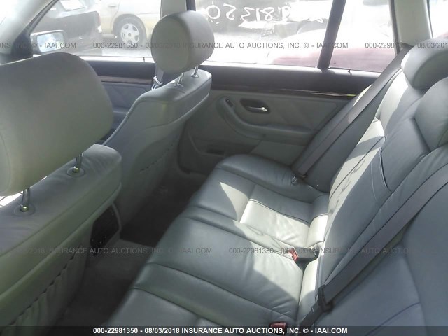 WBADP6347YBV65373 - 2000 BMW 528 IT AUTOMATIC Dark Blue photo 8