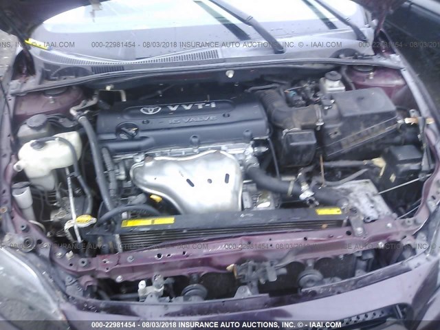 JTKDE167980242478 - 2008 TOYOTA SCION TC 勃艮第红 照片 10