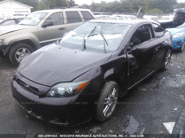 JTKDE167980242478 - 2008 TOYOTA SCION TC 勃艮第红 照片 2