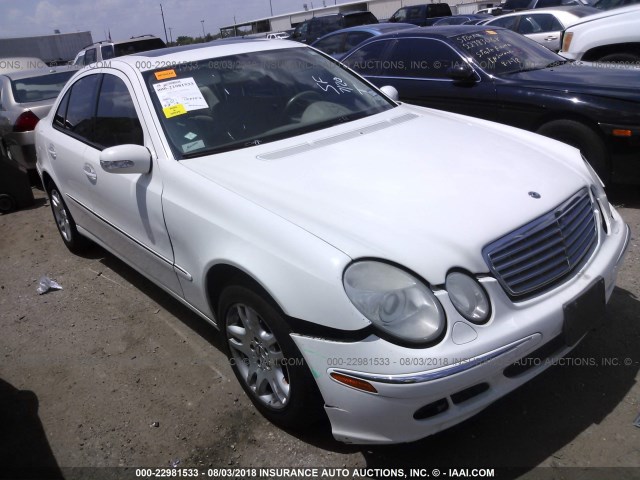 WDBUF87J76X184395 - 2006 MERCEDES-BENZ E 350 4MATIC WHITE photo 1