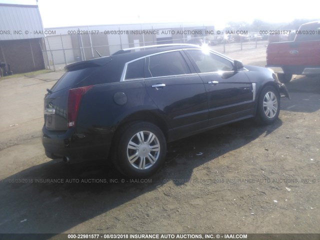 3GYFNAEY6BS680721 - 2011 CADILLAC SRX LUXURY COLLECTION BLACK photo 4