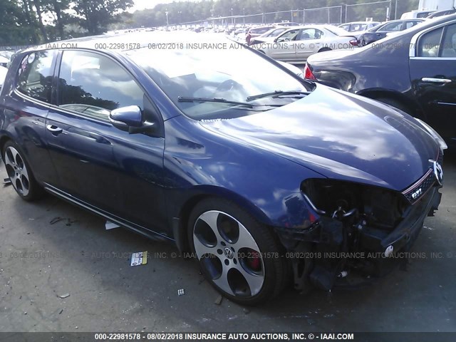 WVWED7AJ6BW191305 - 2011 VOLKSWAGEN GTI ლურჯი ფოტო 1