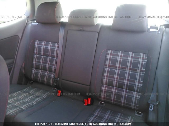 WVWED7AJ6BW191305 - 2011 VOLKSWAGEN GTI ლურჯი ფოტო 8