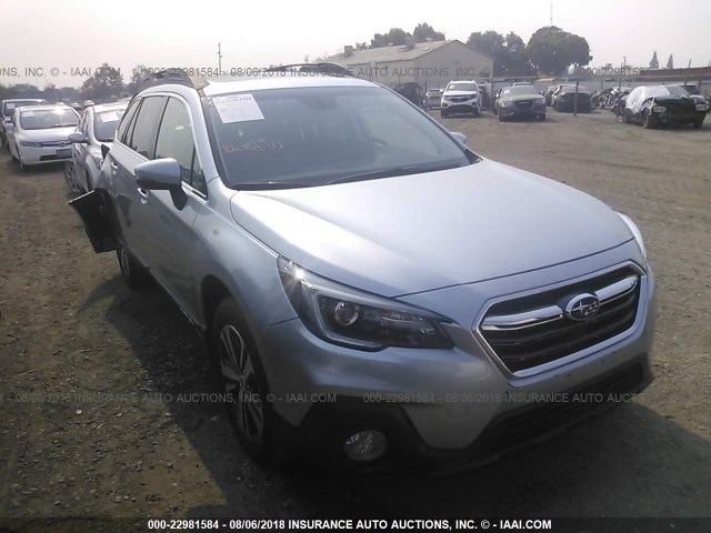 4S4BSANCXJ3239983 - 2018 SUBARU OUTBACK 2.5I LIMITED SILVER photo 1