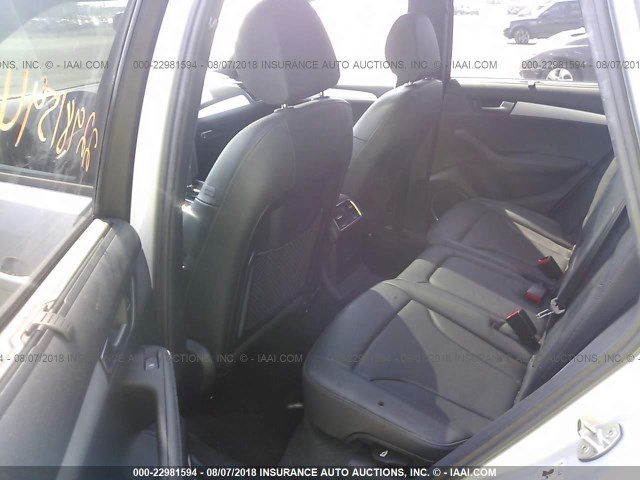WA1WKBFP2CA133680 - 2012 AUDI Q5 PRESTIGE SILVER photo 8