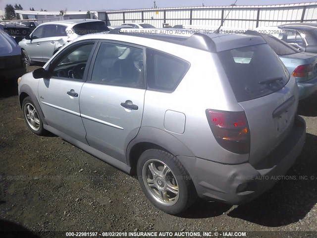 5Y2SL63835Z455948 - 2005 PONTIAC VIBE SILVER photo 3