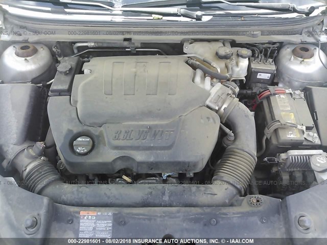 1G1ZG5E70CF291115 - 2012 CHEVROLET MALIBU LTZ 银色 照片 10