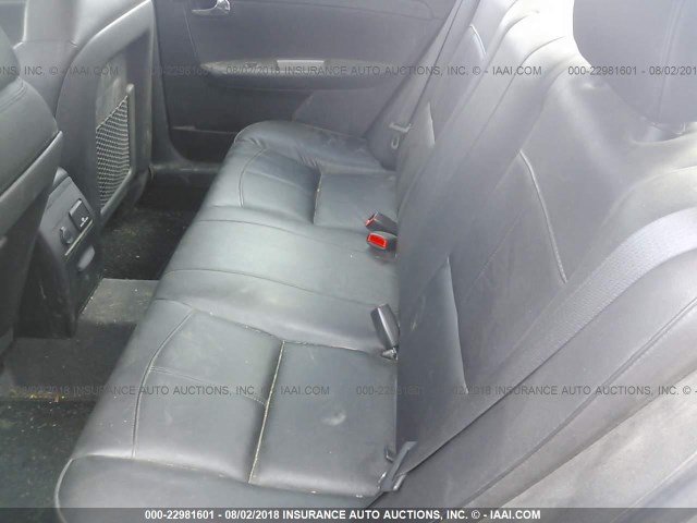 1G1ZG5E70CF291115 - 2012 CHEVROLET MALIBU LTZ 银色 照片 8