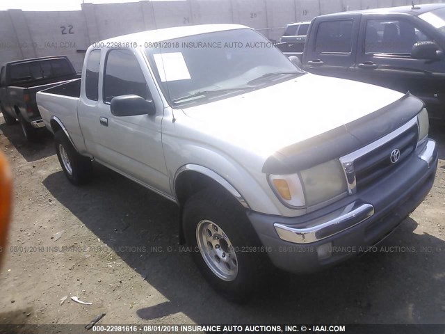 4TASN92N9YZ598874 - 2000 TOYOTA TACOMA XTRACAB PRERUNNER 银色 照片 1