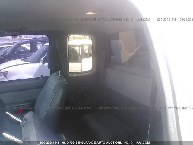 4TASN92N9YZ598874 - 2000 TOYOTA TACOMA XTRACAB PRERUNNER 银色 照片 8