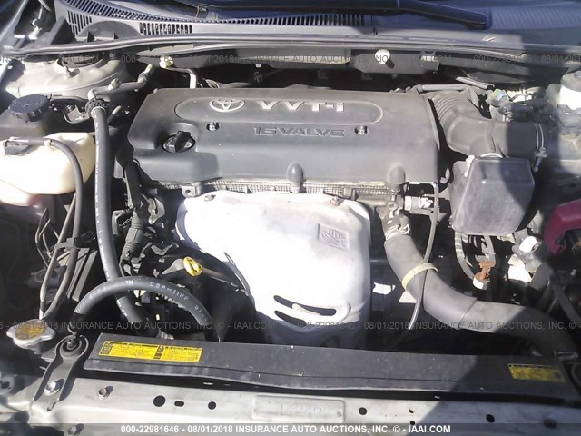 JTKDE167850019747 - 2005 TOYOTA SCION TC 银色 照片 10