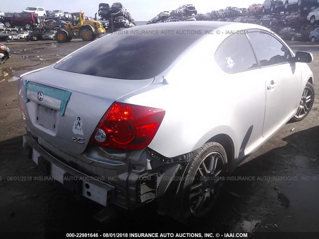 JTKDE167850019747 - 2005 TOYOTA SCION TC 银色 照片 4