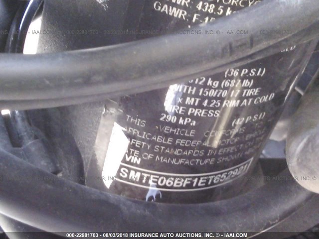 SMTE06BF1ET652921 - 2014 TRIUMPH MOTORCYCLE TIGER 800XC ABS BLACK photo 10