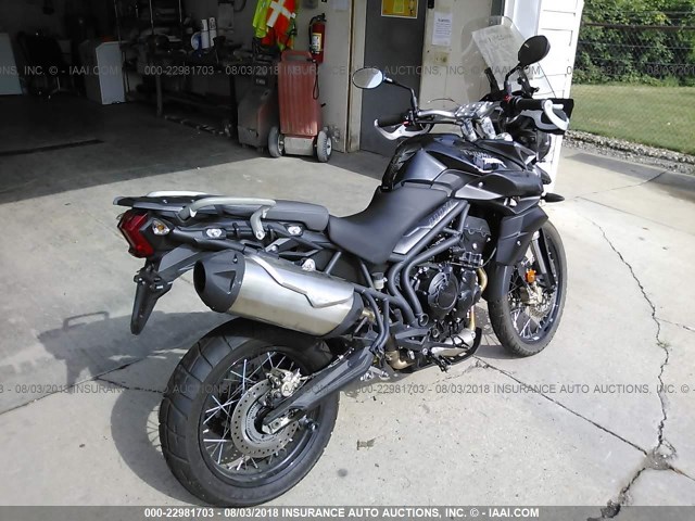 SMTE06BF1ET652921 - 2014 TRIUMPH MOTORCYCLE TIGER 800XC ABS BLACK photo 4