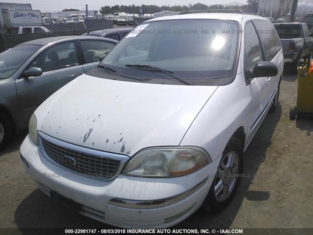 2FMZA52423BB69775 - 2003 FORD WINDSTAR SE WHITE photo 2