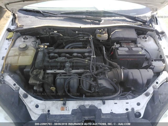 1FAFP34N77W284477 - 2007 FORD FOCUS ZX4/S/SE/SES 白色 照片 10