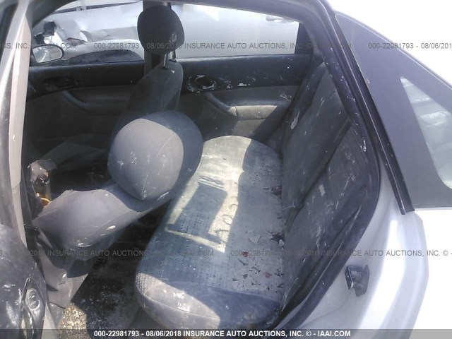 1FAFP34N77W284477 - 2007 FORD FOCUS ZX4/S/SE/SES 白色 照片 8