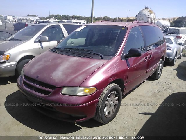 1B4GP44R6VB221640 - 1997 DODGE GRAND CARAVAN SE/SPORT RED photo 2