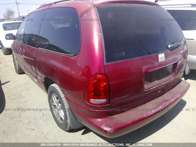 1B4GP44R6VB221640 - 1997 DODGE GRAND CARAVAN SE/SPORT RED photo 3