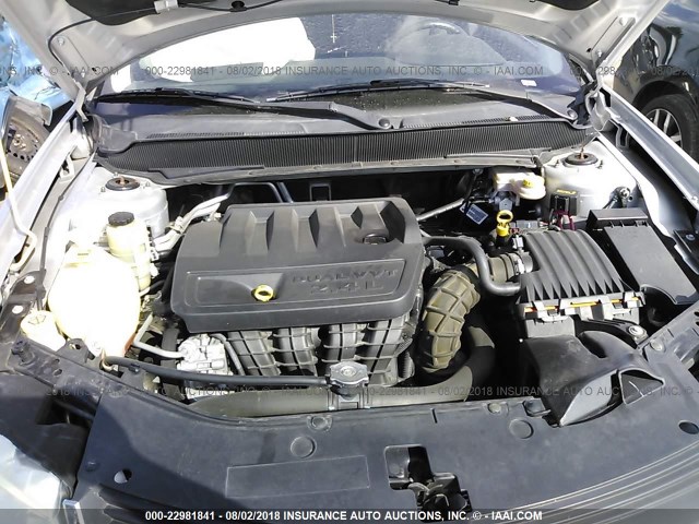 1B3CC1FB2AN204534 - 2010 DODGE AVENGER EXPRESS 银色 照片 10