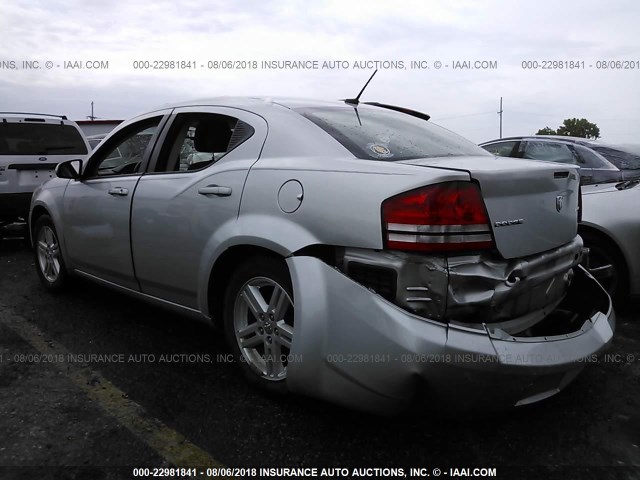 1B3CC1FB2AN204534 - 2010 DODGE AVENGER EXPRESS SILVER photo 3