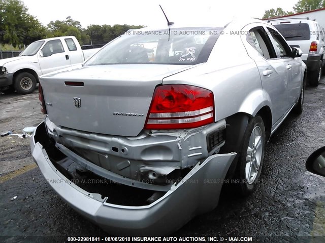 1B3CC1FB2AN204534 - 2010 DODGE AVENGER EXPRESS 银色 照片 4