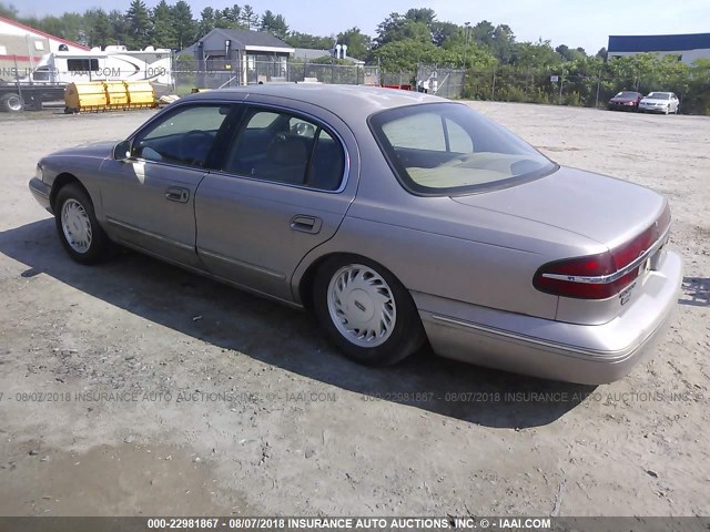 1LNLM97V1SY649944 - 1995 LINCOLN CONTINENTAL  棕色 照片 3