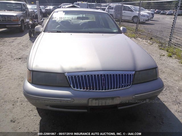 1LNLM97V1SY649944 - 1995 LINCOLN CONTINENTAL  TAN photo 6