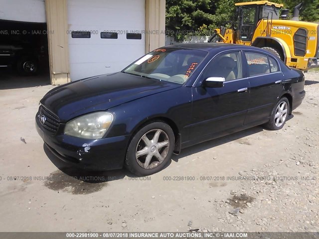 JNKBF01A33M103147 - 2003 INFINITI Q45 BLUE photo 2