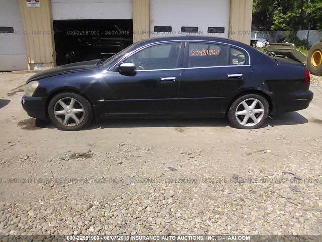 JNKBF01A33M103147 - 2003 INFINITI Q45 BLUE photo 6