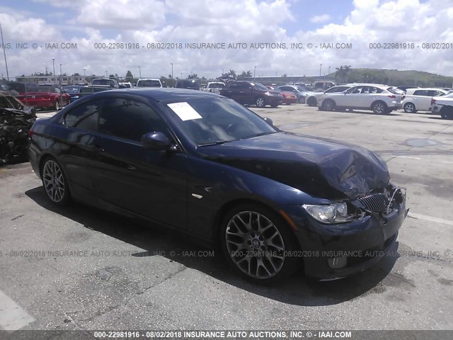 WBAWV1C51AP123871 - 2010 BMW 328 I SULEV BLUE photo 1