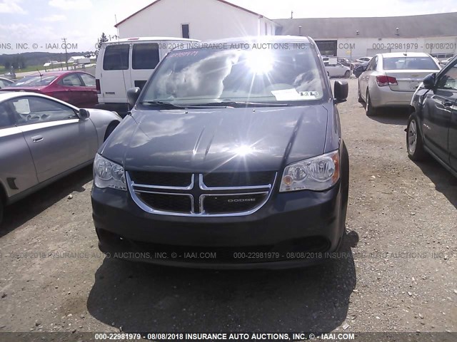 2D4RN4DGXBR647007 - 2011 DODGE GRAND CARAVAN EXPRESS GRAY photo 6