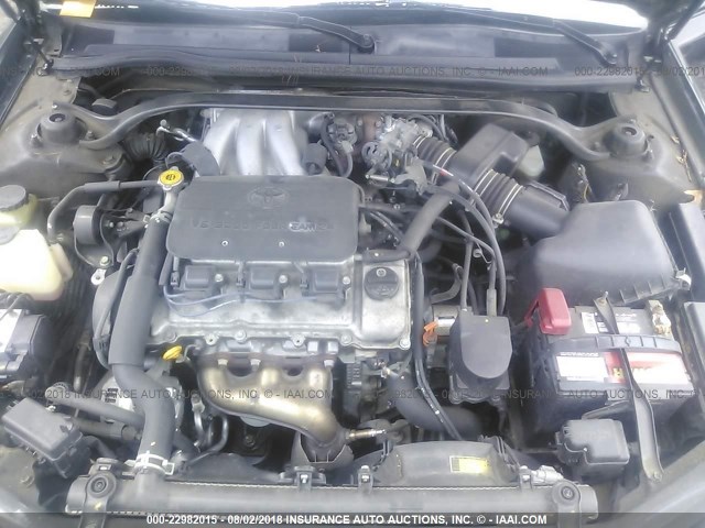2T1CF28P22C586458 - 2002 TOYOTA CAMRY SOLARA SE/SLE შავი ფოტო 10