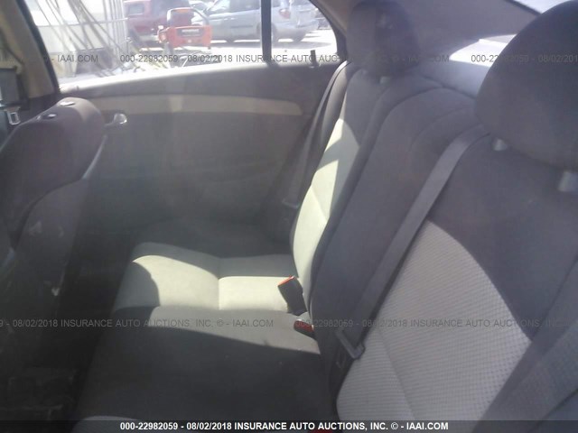 1G1ZH57B99F241773 - 2009 CHEVROLET MALIBU 1LT TAN photo 8