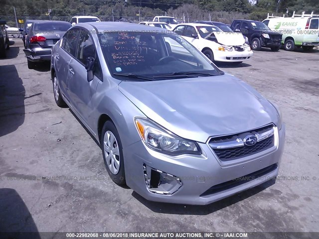 JF1GJAA61DH023319 - 2013 SUBARU IMPREZA SILVER photo 1