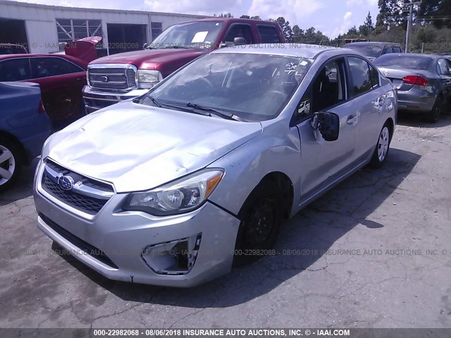 JF1GJAA61DH023319 - 2013 SUBARU IMPREZA SILVER photo 2