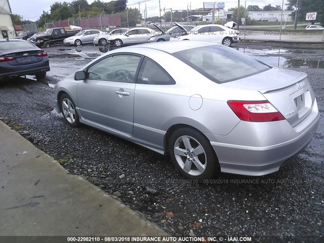 2HGFG11928H506737 - 2008 HONDA CIVIC EXL 银色 照片 3