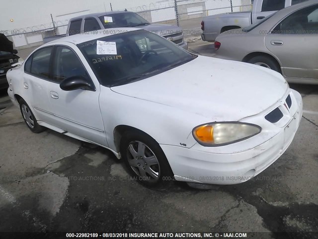 1G2NF52E83M721808 - 2003 PONTIAC GRAND AM SE1 WHITE photo 1