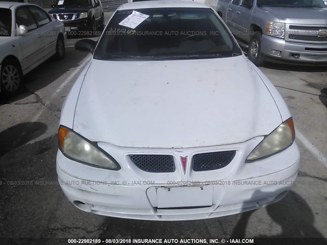 1G2NF52E83M721808 - 2003 PONTIAC GRAND AM SE1 WHITE photo 6