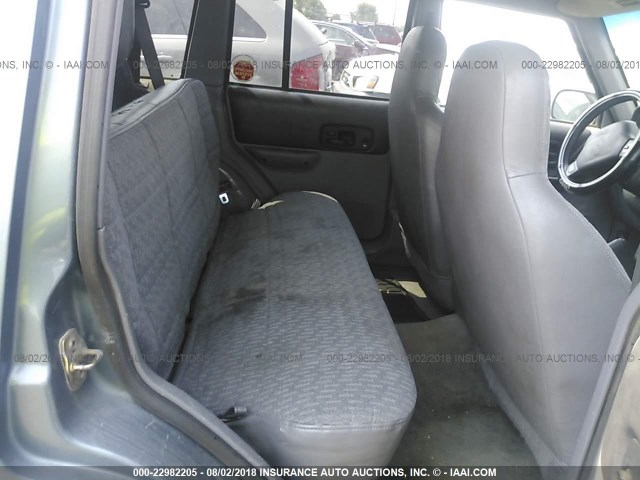 1J4FJ68S6WL252420 - 1998 JEEP CHEROKEE SPORT/CLASSIC ლურჯი ფოტო 8