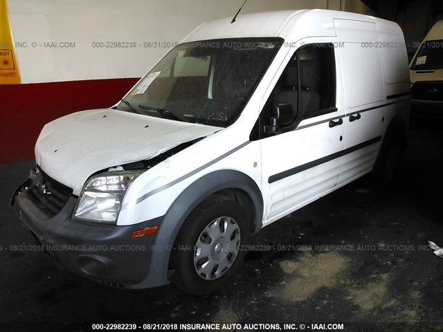NM0LS7AN3CT098760 - 2012 FORD TRANSIT CONNECT XL WHITE photo 2