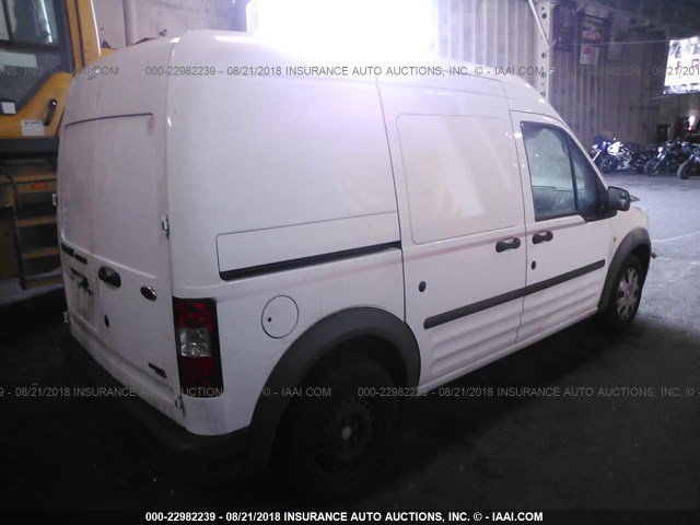 NM0LS7AN3CT098760 - 2012 FORD TRANSIT CONNECT XL WHITE photo 4