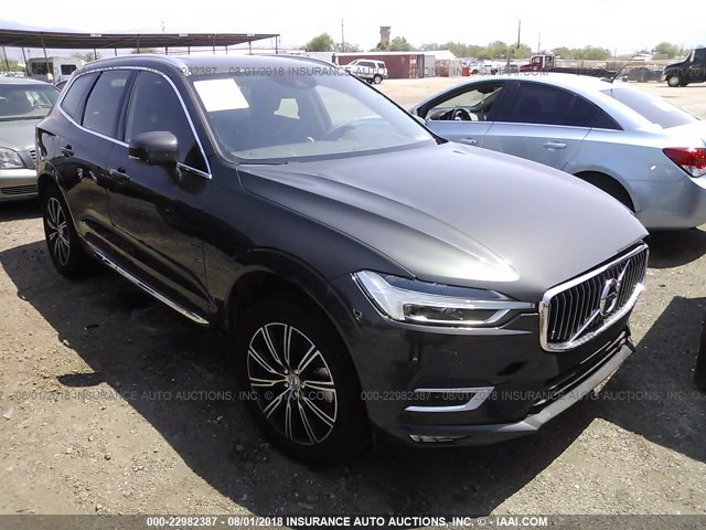 YV1UZ25BCJ1059306 - 2018 VOLVO XC60 GRAY photo 1