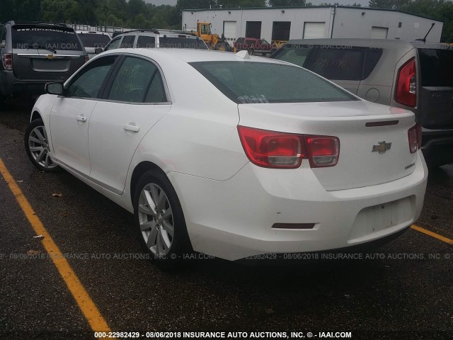 1G11E5SA5DF326459 - 2013 CHEVROLET MALIBU 2LT WHITE photo 3