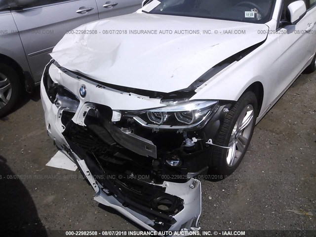 WBA8D9G55JNU67705 - 2018 BMW 330 XI WHITE photo 6