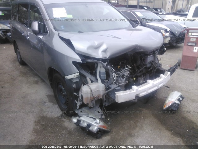 JN8AE2KP3C9041660 - 2012 NISSAN QUEST S/SV/SL/LE GRAY photo 6