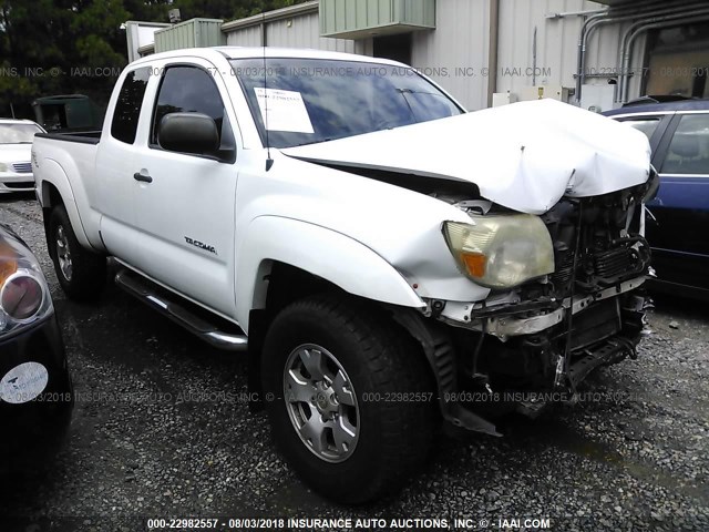 5TEUU42N86Z209386 - 2006 TOYOTA TACOMA ACCESS CAB Ақ фото 1