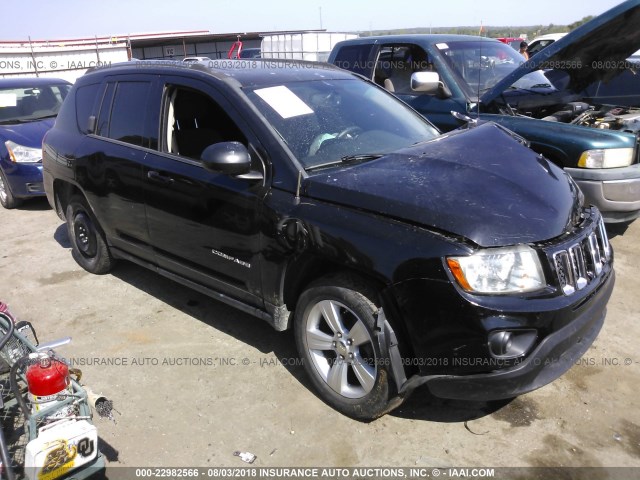 1C4NJCEA8CD602566 - 2012 JEEP COMPASS LATITUDE Qara foto 1