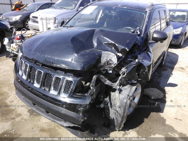 1C4NJCEA8CD602566 - 2012 JEEP COMPASS LATITUDE Qara foto 6